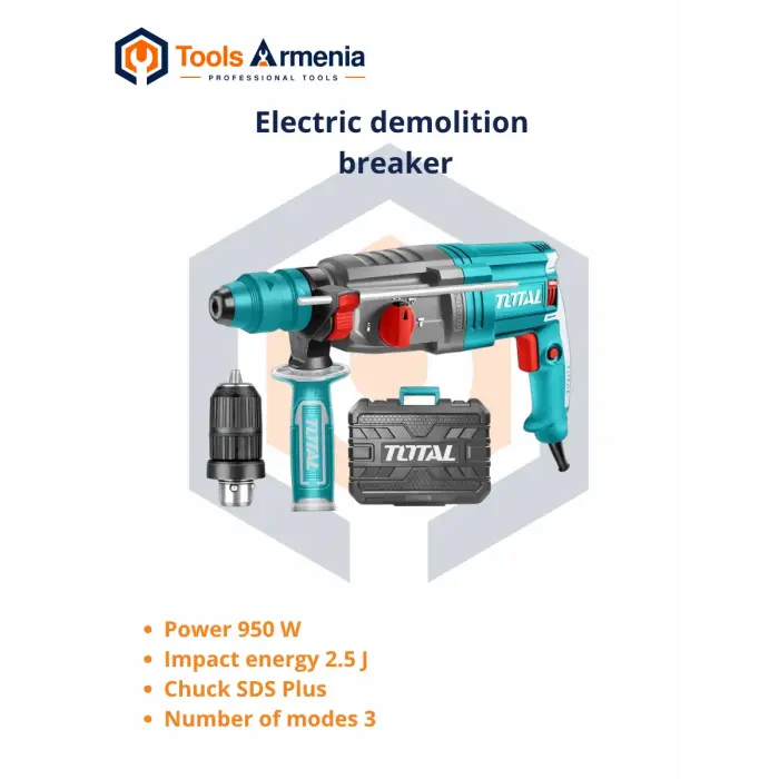 TotalTools TH309288-2 Electric rotary hammer