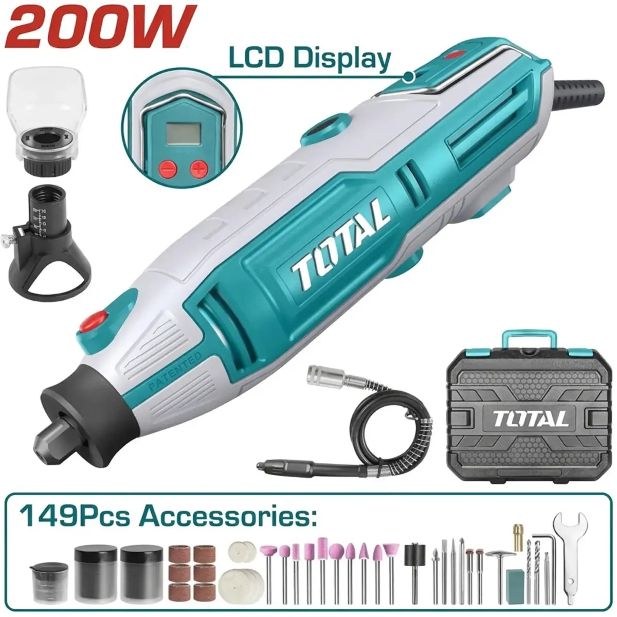 TOTAL TG2006 rotary multitool