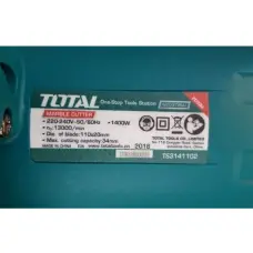 TOTAL TS3141102 diamond cutter, 1400 W, 110 mm