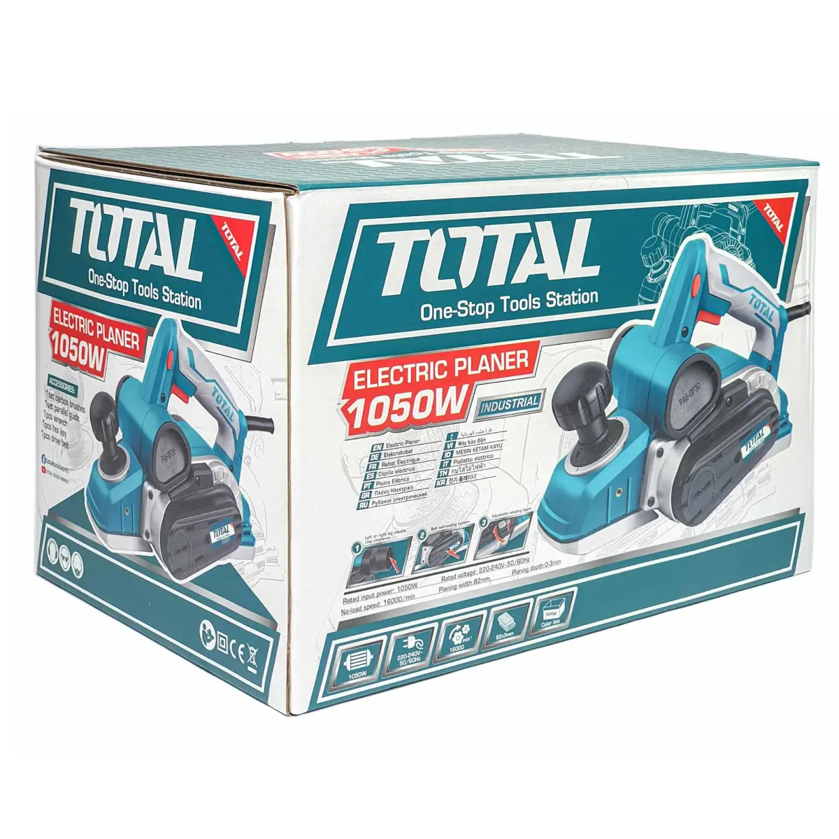 Электрорубанок TOTAL TL1108236