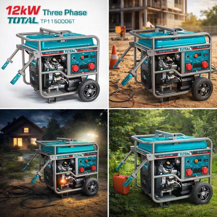 Total TP1150006T բենզինային գեներատոր 11-12 կՎտ