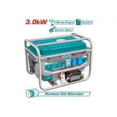 Բենզինային գեներատոր (մեկնարկիչով) 3000 Վտ TOTAL TP130005-1