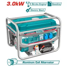 Բենզինային գեներատոր (մեկնարկիչով) 3000 Վտ TOTAL TP130005-1