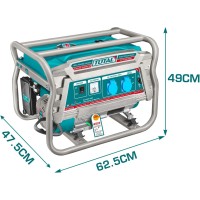 Բենզինային գեներատոր 3500 Վտ TOTAL TP135006