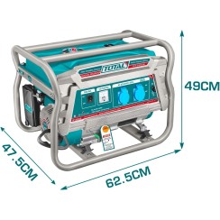 Բենզինային գեներատոր 3500 Վտ TOTAL TP135006