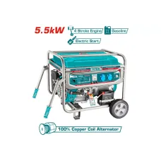 Բենզինային գեներատոր (մեկնարկիչով) 5500 Վտ TOTAL TP155001