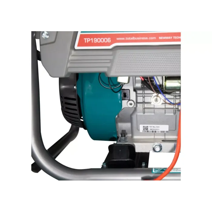 TOTAL TP175006 բենզինային գեներատոր 6 կՎտ էլեկտրական և մեխանիկական մեկնարկով