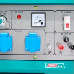 Դիզելային գեներատոր (ստարտերով) 5000 Վտ TOTAL TP250001-1