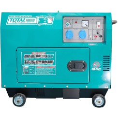 Դիզելային գեներատոր (ստարտերով) 5000 Վտ TOTAL TP250001-1