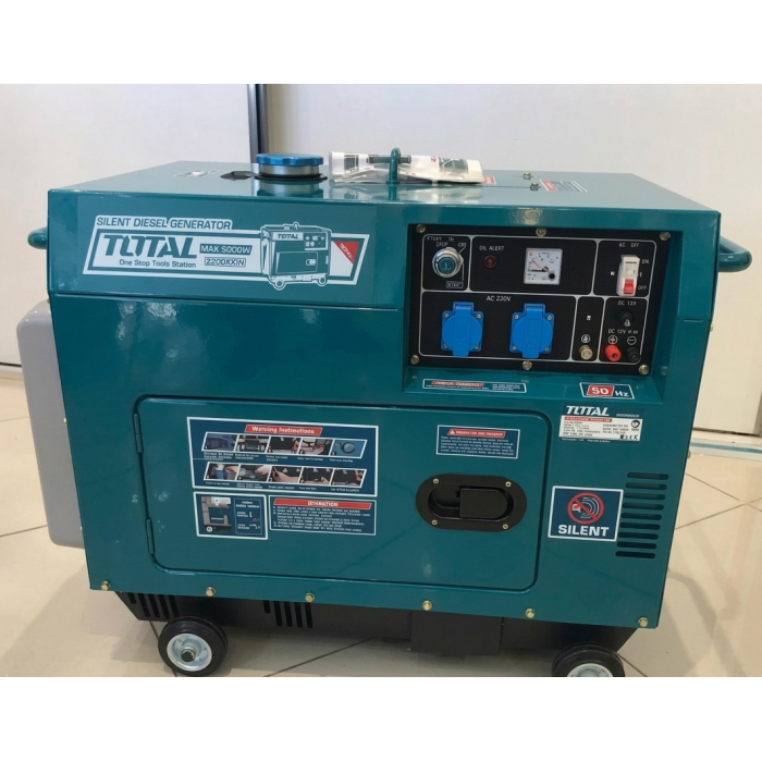 TOTAL TP250003 դիզելային գեներատոր 5000 Վտ