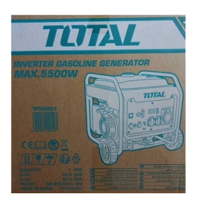 TOTAL TP355001 ինվերտորային բենզինային գեներատոր