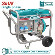 Դիզելային գեներատոր (ստարտերով) 3000 Վտ TOTAL TP430001