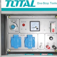 Դիզելային գեներատոր (ստարտերով) 5000 Վտ TOTAL TP450001