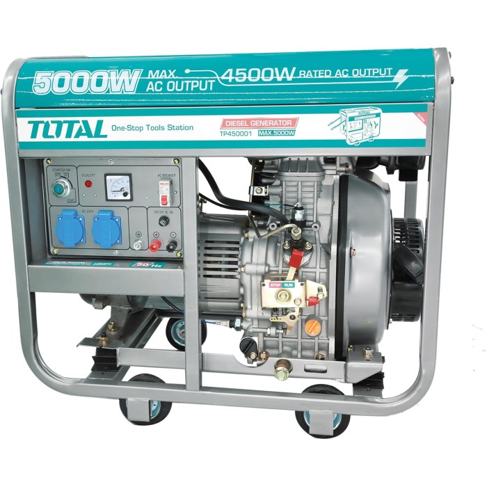 TOTAL TP450001 դիզելային գեներատոր 4500 Վտ