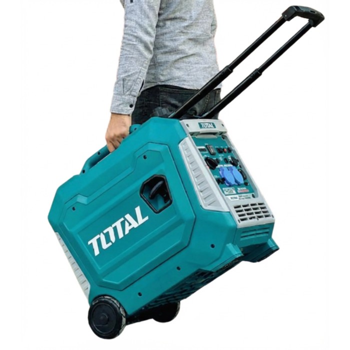 Ինվերտորային բենզինային գեներատոր Total TP547506E՝ մաքուր սինուս ելքով