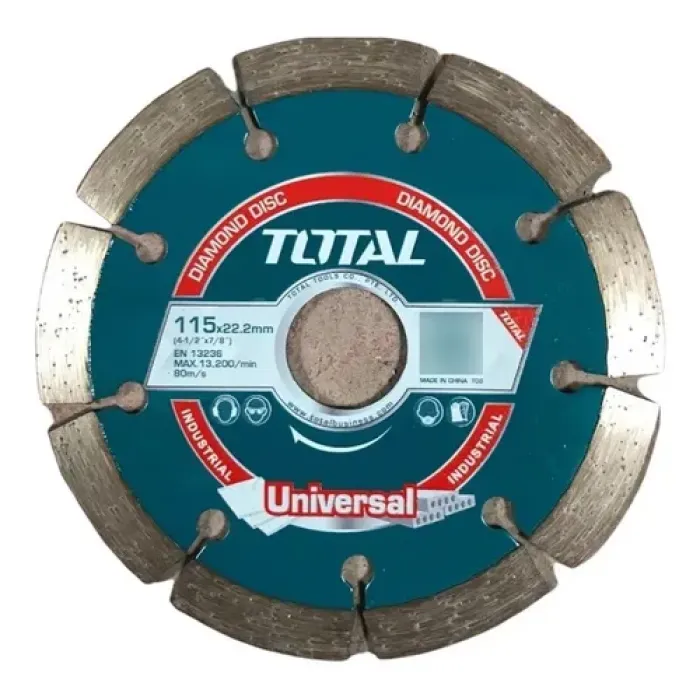 TotalTools - Ալմաստե սկավառակ չոր 115x22.2մմ  TOTAL TAC2111151 - TAC2111151 - Ալմաստե Սկավառակներ