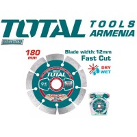 Ալմաստե սկավառակ չոր 180x22.2մմ TOTAL TAC21118012