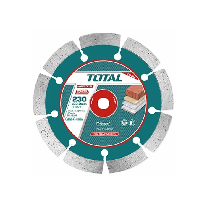 TotalTools - Ալմաստե սկավառակ չոր 230x22.2մմ TOTAL TAC21123012 - TAC21123012 - Ալմաստե Սկավառակներ