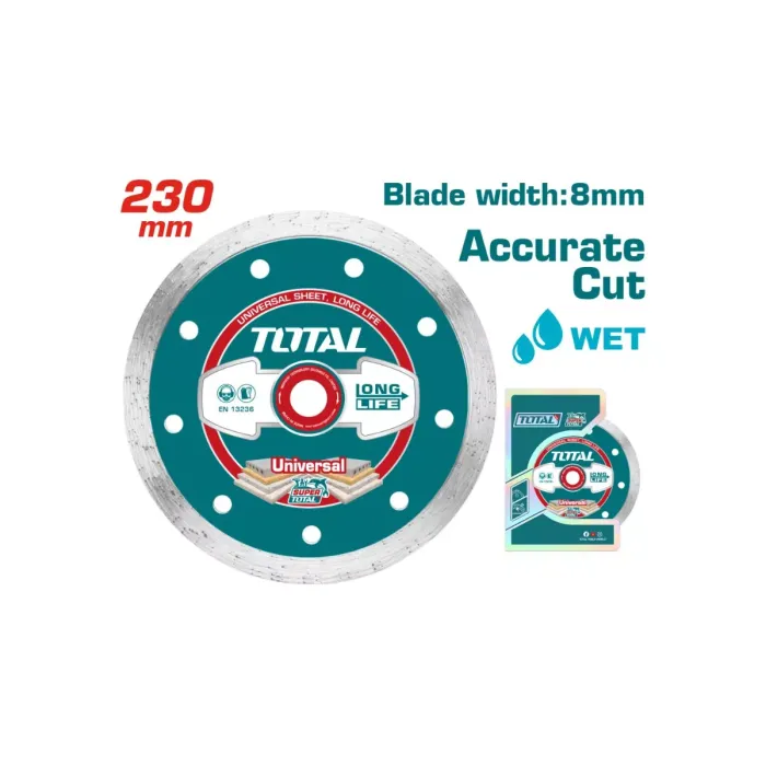 TotalTools - Ալմաստե սկավառակ խոնավ 230 x 22.22 մմ TOTAL   TAC2122303 - TAC2122303 - Ալմաստե Սկավառակներ