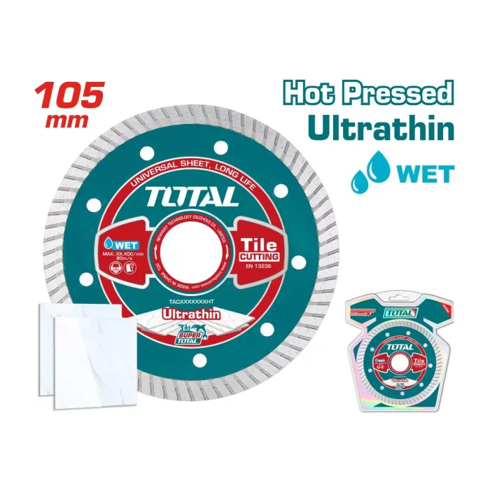 TotalTools - Ալմաստե սկավառակ ուլտրա բարակ  105 X 20 մմ TAC2131051HT - TAC2131051HT - Ալմաստե Սկավառակներ