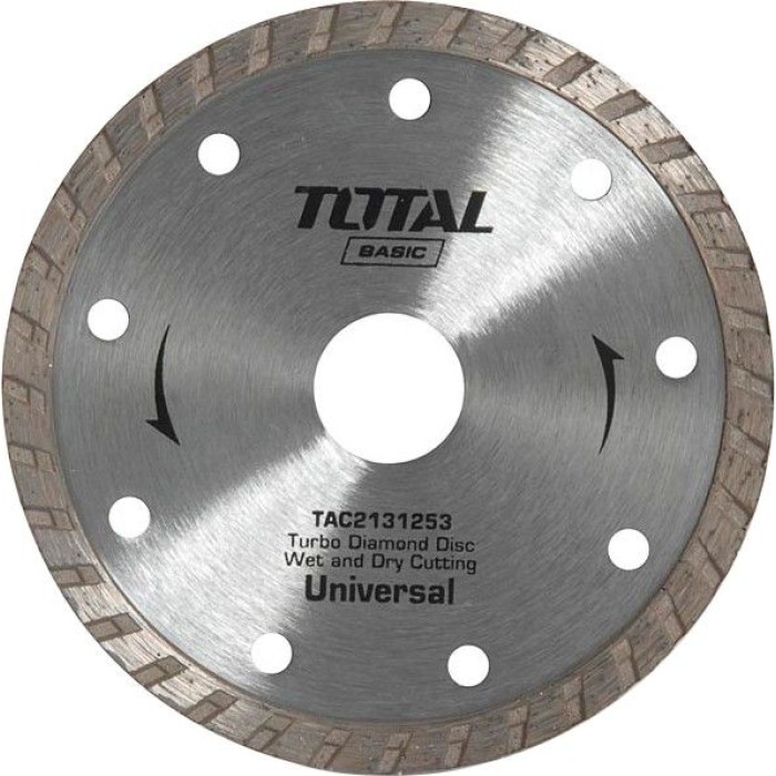 TotalTools - Ալմաստե սկավառակ տուրբո 125 x 22.2մմ TAC2131253 - TAC2131253 - Ալմաստե Սկավառակներ