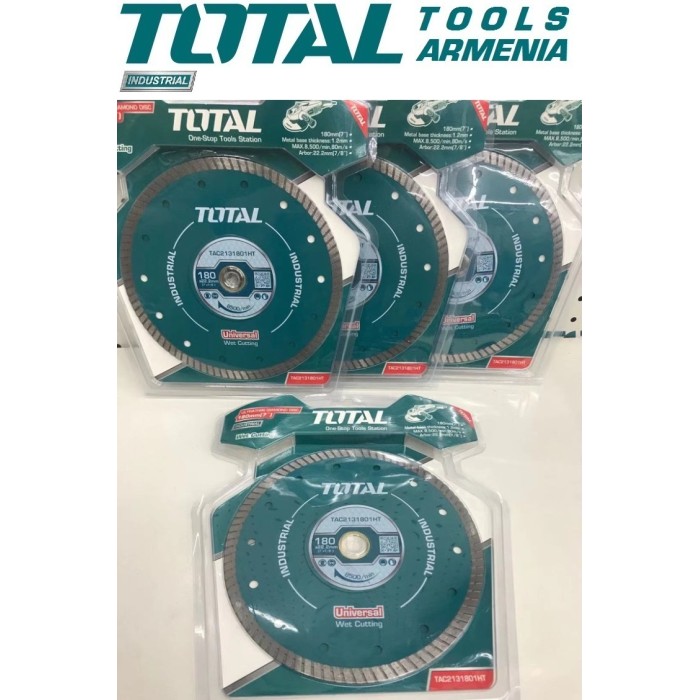 TotalTools - Ալմաստե սկավառակ ուլտրա բարակ  180 X 22.2 մմ TAC2131801HT - TAC2131801HT - Ալմաստե Սկավառակներ