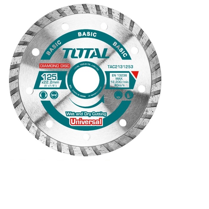 TotalTools - Ալմաստե սկավառակ տուրբո 180 x 22.2 մմ TOTAL TAC2131803 - TAC2131803 - Ալմաստե Սկավառակներ