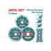 TotalTools - Ալմաստե սկավառակների հավաքածու 3հատ 115մմ TOTAL TAC2136115 - TAC2136115 - Ալմաստե Սկավառակներ