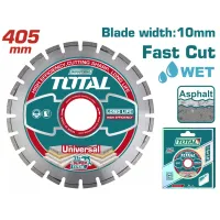 Ալմաստե սկավառակ  ասֆալտ կտրելու համար 405x25.4մմ  TOTAL TAC2164051