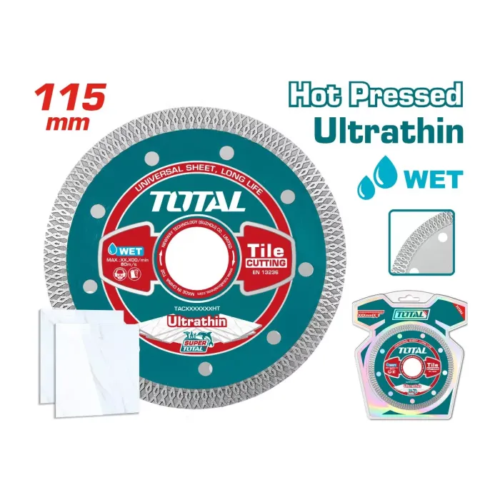 TotalTools - Ալմաստե սկավառակ ուլտրա բարակ 115 X 22.2 մմ TAC2181151HT - TAC2181151HT - Ալմաստե Սկավառակներ