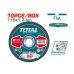 TotalTools - Փաթեթում - 10 հատ հղկանյութային կտրող դիսկ 115 մմ - TAC2211155 - Երկաթ Կտրող Սկավառակներ
