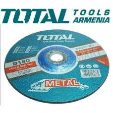 Մետաղ կտրող սկավառակ 180x3.0x22.2 մմ TOTAL TAC2211801
