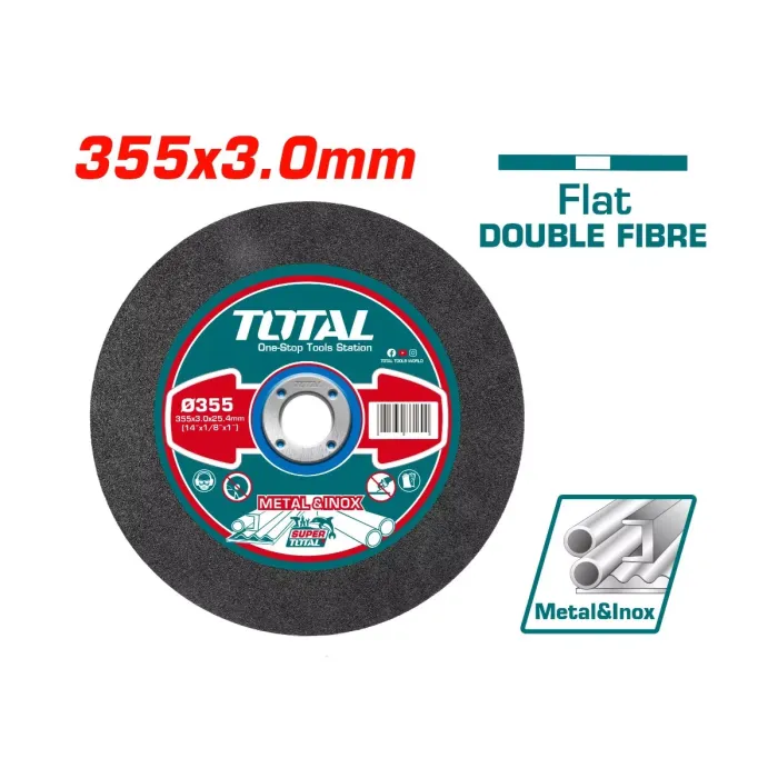 TotalTools - Հղկանյութային կտրող դիսկ 355х3х25.4 մմ - TAC2213551 - Երկաթ Կտրող Սկավառակներ