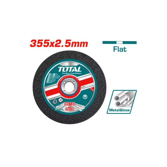 TotalTools - Հղկանյութային կտրող դիսկ 355х2.5х25.4 մմ - TAC2253551 - Երկաթ Կտրող Սկավառակներ