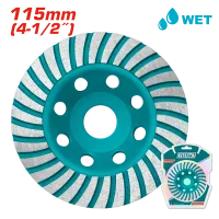 Ալմաստե կրկնակի հղկող սկավառակ 115x22.2x20 մմ TAC2411151