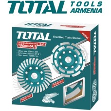 Ալմաստե հղկող սկավառակ 125x22.2մմ TOTAL TAC2421251