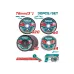 TotalTools - Կտրող և հղկվող սկավառակների հավաքածու - TAC97630 - Երկաթ Կտրող Սկավառակներ