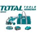 TotalTools - Անկյունային հղկող մեքենա (ԱՀՄ) - Բալգարկա մարտկոցով 20 Վ - TAGLI2012582 - ԱՀՄ (Բալգարկաներ)