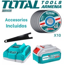 Լիթիում - իոնային Անկյունային Հղկող Մեքենա - Բալգարկա 20Վ