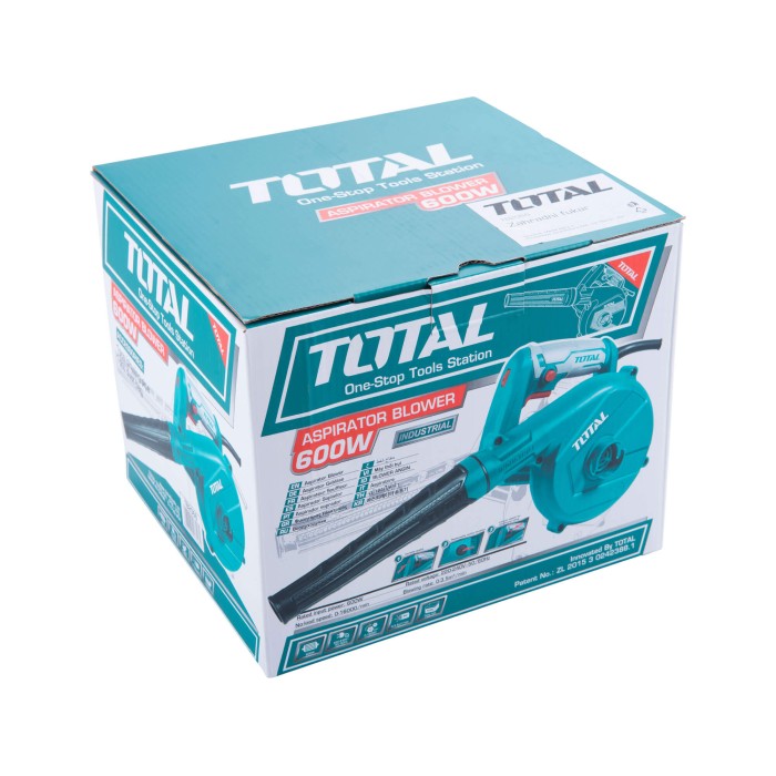 Էլեկտրական օդամղիչ- փոշեկուլ 600 Վտ TOTAL TB2066