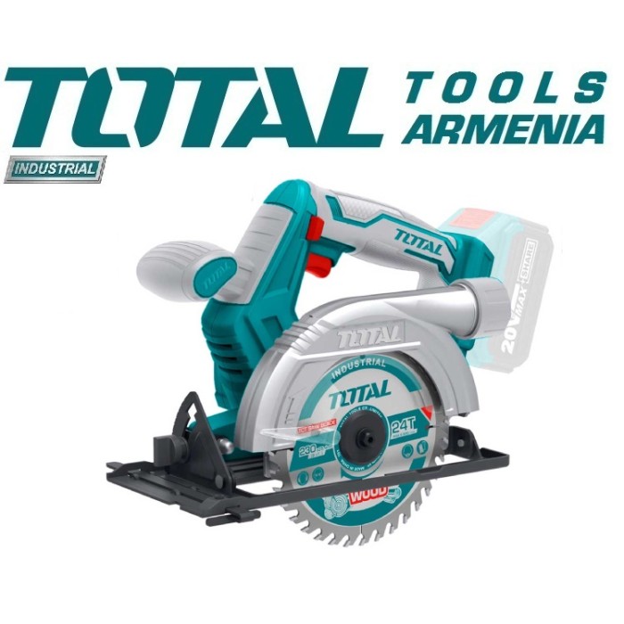 TotalTools - Անլար գործիքների հավաքածու 20 Վ, 4Ա - TCKLI2010 - Շրջանաձև սղոց(Ցիրկուլ)