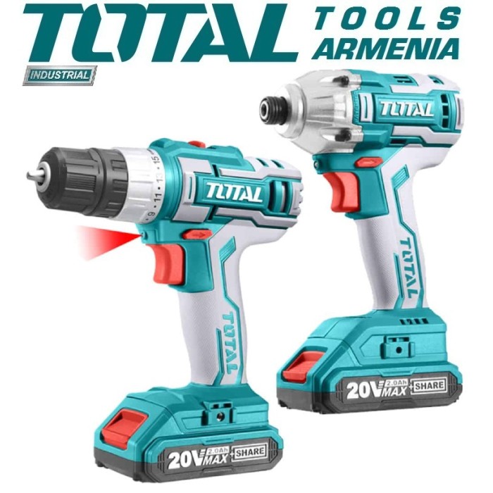 TotalTools - Անլար գործիքների հավաքածու 20 Վ, 4Ա - TCKLI2010 - Շրջանաձև սղոց(Ցիրկուլ)