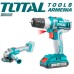 TotalTools - Անկյունային Հղկող Մեքենա և պտուտակադարձիչ 20 վ/4 Ա - TCKLI20155 - Պտուտակադարձիչներ