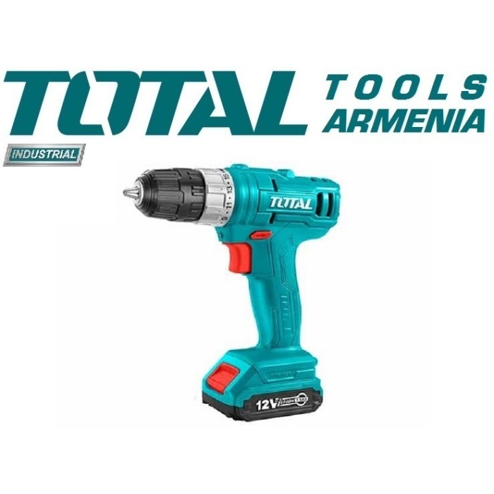 TotalTools - 9 հատ. անլար արդյունաբերական համակցված հավաքածու - TCKLI2098 - Հորատիչներ