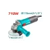 TotalTools - Անկյունային Հղկող Մեքենա - Բալգարկա - TG10711576 - ԱՀՄ (Բալգարկաներ)