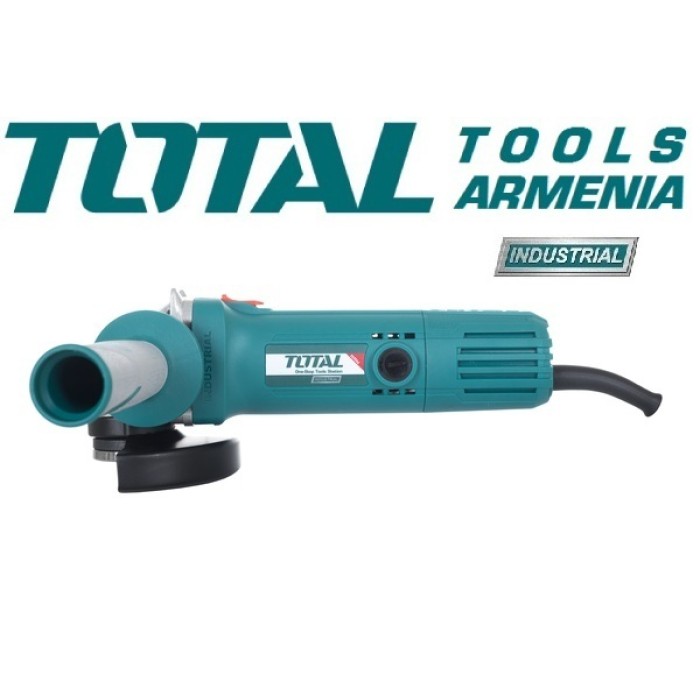 TotalTools - Անկյունային հղկող մեքենա (ԱՀՄ) - Բալգարկա /800Վատտ/115մմ/Արտադրական/INDUSTRIAL - TG1081156 - ԱՀՄ (Բալգարկաներ)