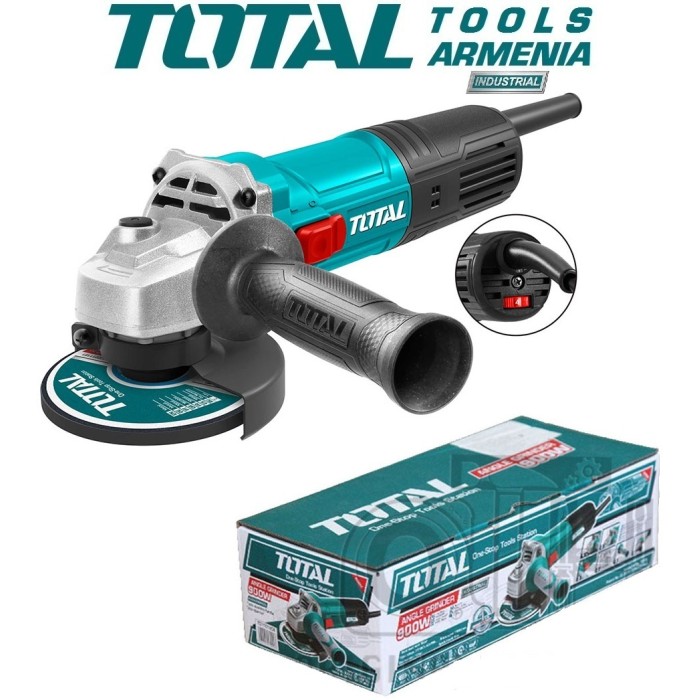 TotalTools - Անկյունային հղկող մեքենա (ԱՀՄ )- Բալգարկա /850Վատտ/125մմ/Արագության կարգավորիչով/Արտադրական/INDUSTRIAL - TG108125363 - ԱՀՄ (Բալգարկաներ)