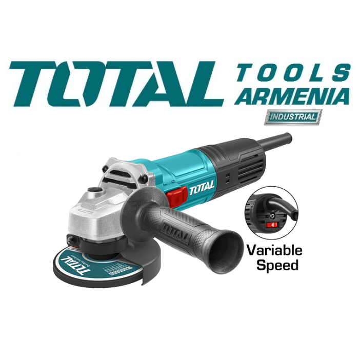 TotalTools - Անկյունային հղկող մեքենա (ԱՀՄ )- Բալգարկա /850Վատտ/125մմ/Արագության կարգավորիչով/Արտադրական/INDUSTRIAL - TG108125363 - ԱՀՄ (Բալգարկաներ)