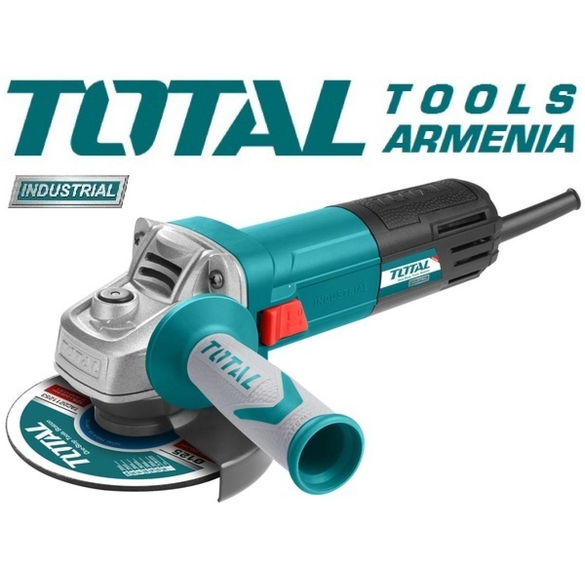 TotalTools - Անկյունային հղկող մեքենա (ԱՀՄ) - Բալգարկա /950Վատտ/115մմ/Արտադրական/INDUSTRIAL - TG10911526 - ԱՀՄ (Բալգարկաներ)