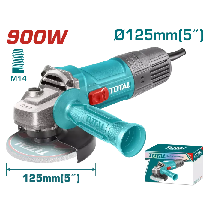 TotalTools - Անկյունային հղկող մեքենա (ԱՀՄ) - Բալգարկա /900Վատտ/125մմ/Արտադրական/INDUSTRIAL - TG10912556 - ԱՀՄ (Բալգարկաներ)